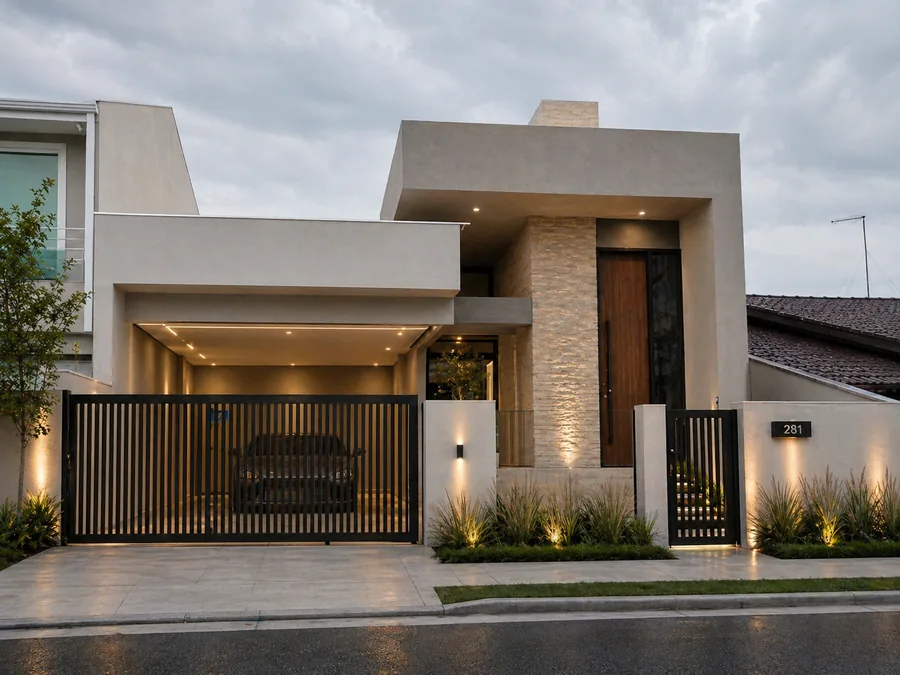 Construção residencial de alto padrão entregue pela Boreal